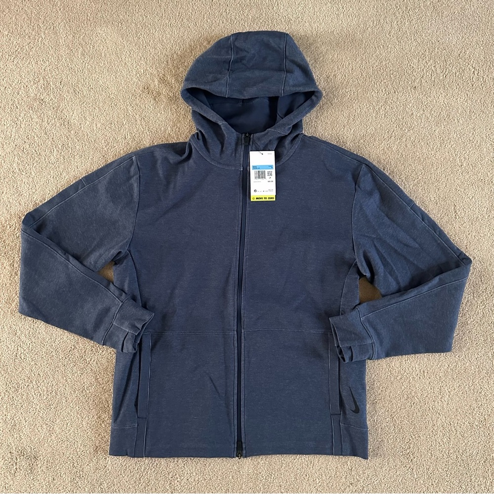 Nike Yoga Men's Full Zip Hoodie Jacket size Medium NEW